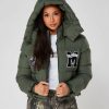 Womenswear Mercier | Womens Khaki Academy Cropped Jacket