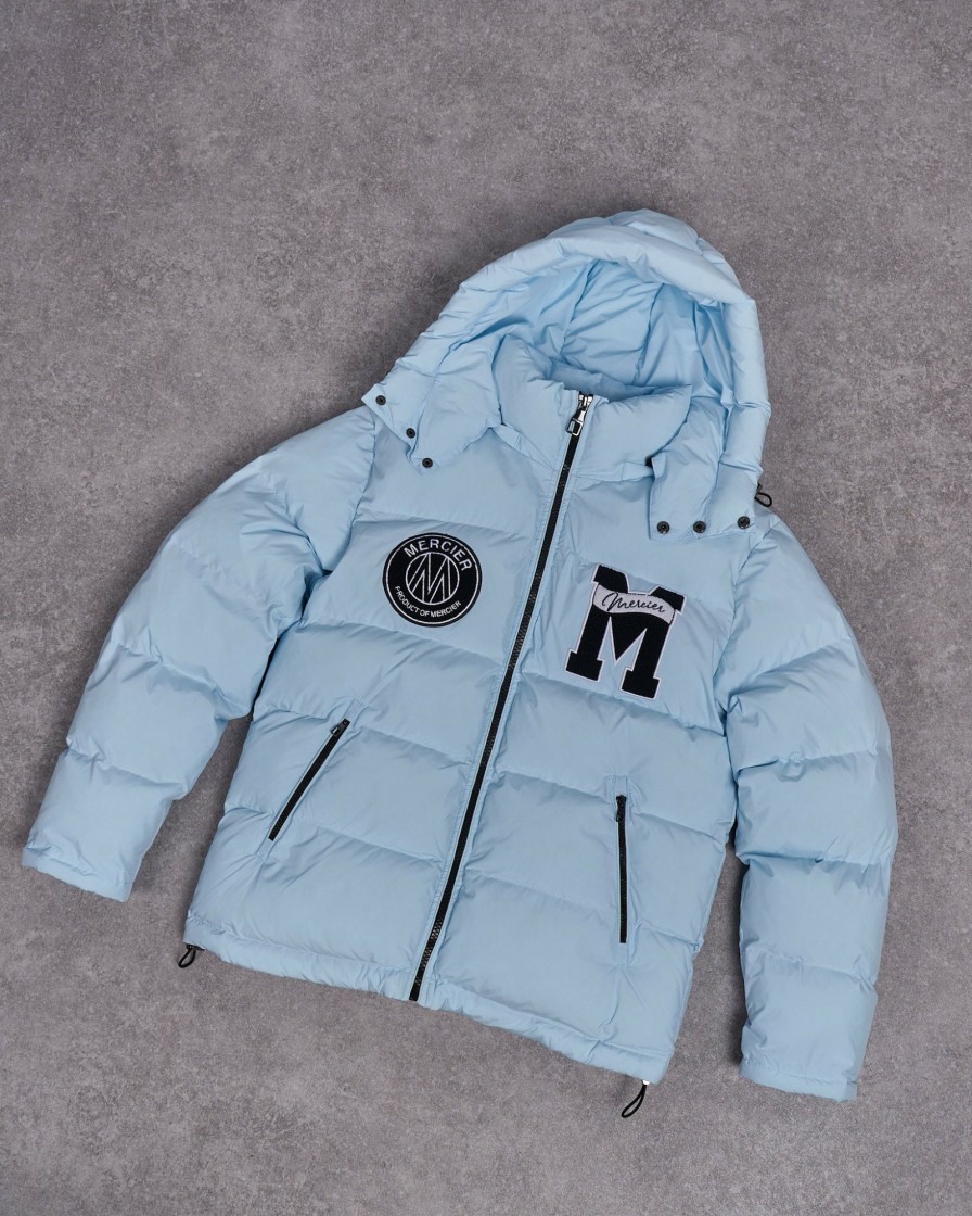 Menswear Mercier | Sky Blue Mercier Academy Jacket