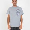 Menswear Mercier | Grey Marl Mercier World Tshirt