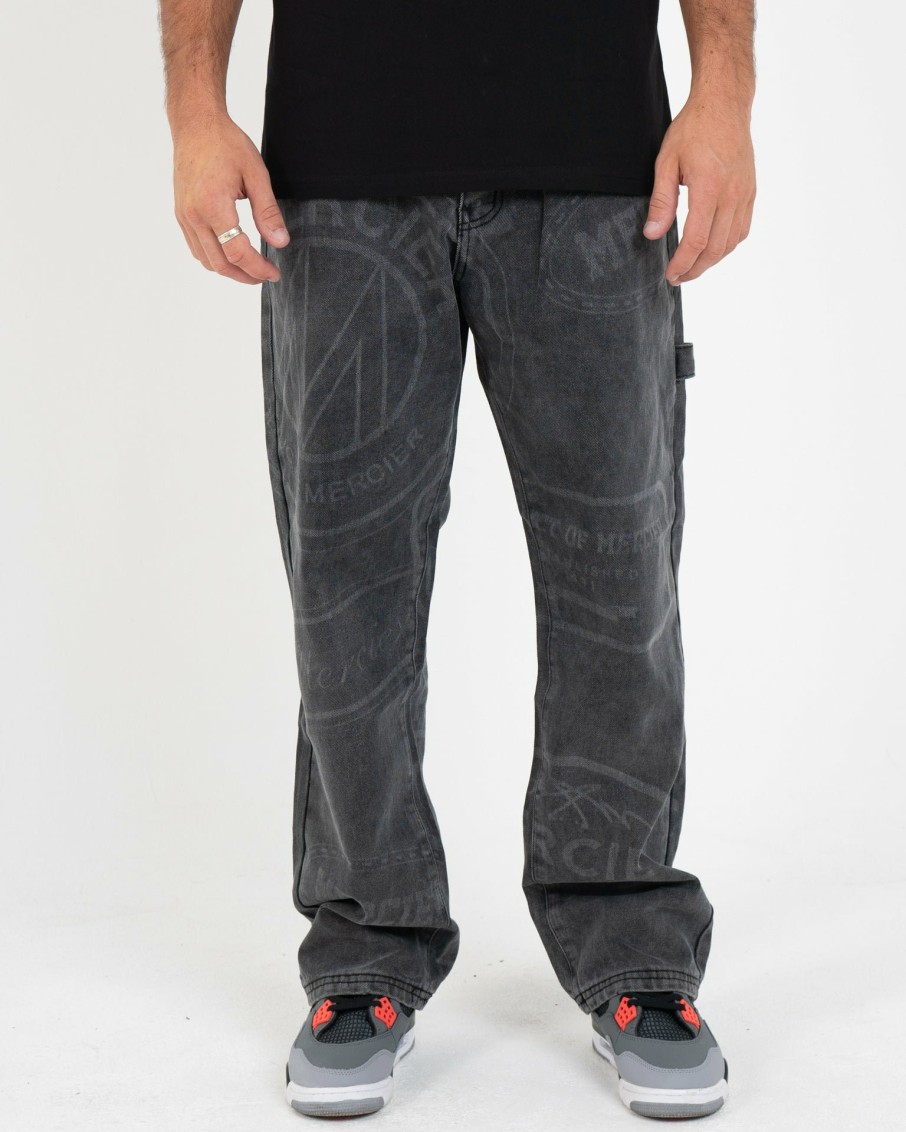 Menswear Mercier | Charcoal Mercier Adamson Jeans